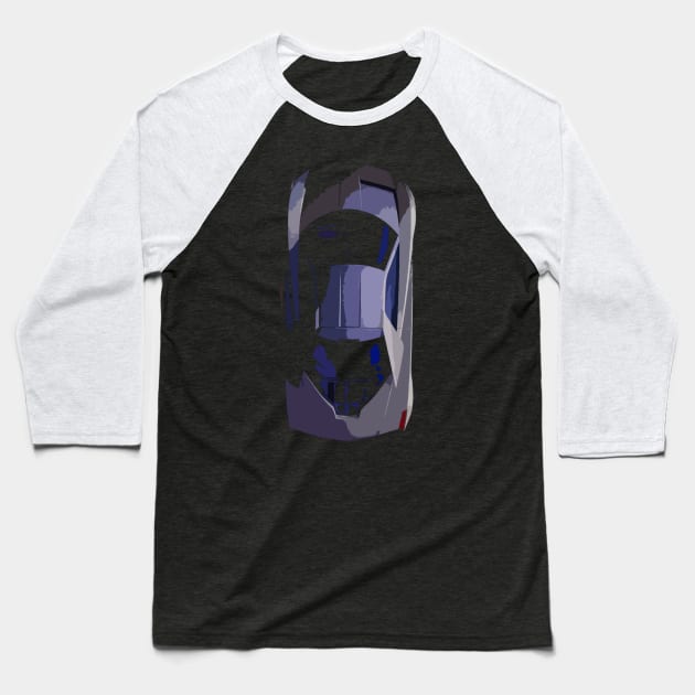 Futuristic Car Abstract Art Baseball T-Shirt by Cerberus4444